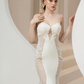 Sexy Sheath Lace Mermaid Wedding Dress / "Esma"