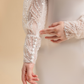 Long Sleeves Bridal Cape Veil / "Nalini"