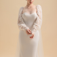 Long Sleeves Bridal Cape Veil / "Nalini"