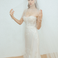 Two Layers Floral Lace Bridal Veil / "Jaimin"