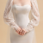 Long Sleeves Bridal Cape Veil / "Nalini"