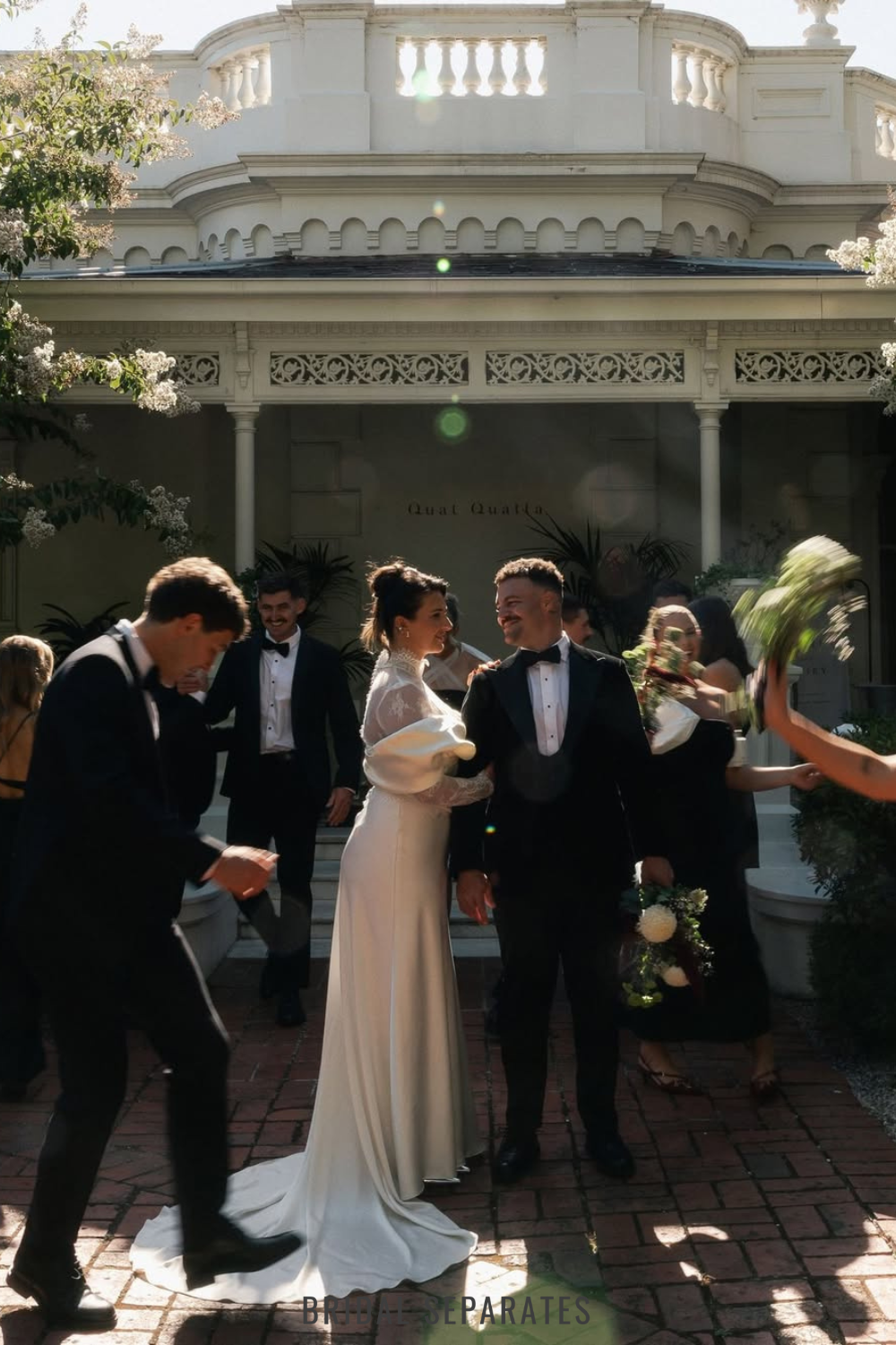 French Chantilly Lace Bridal Topper / "EMMER"