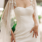 Detachable Bridal Cape Sleeves / "Valeria"