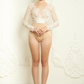 Chantilly Lace Bridal Bodysuit / "Jolie"