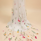 Flowers Wedding Veil / "Maine"