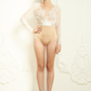 Chantilly Lace Bridal Bodysuit / "Jolie"