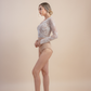 Lace Long Sleeves Bridal Bodysuit / "Aurelia"