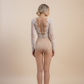 Lace Long Sleeves Bridal Bodysuit / "Aurelia"