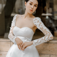 Detachable Bridal Long Sleeves - Sleeves 125 / "Glenda"