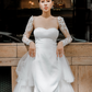 Detachable Bridal Long Sleeves - Sleeves 125 / "Glenda"