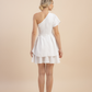 Peplum Rehearsal Dinner Dress / "Jenny"