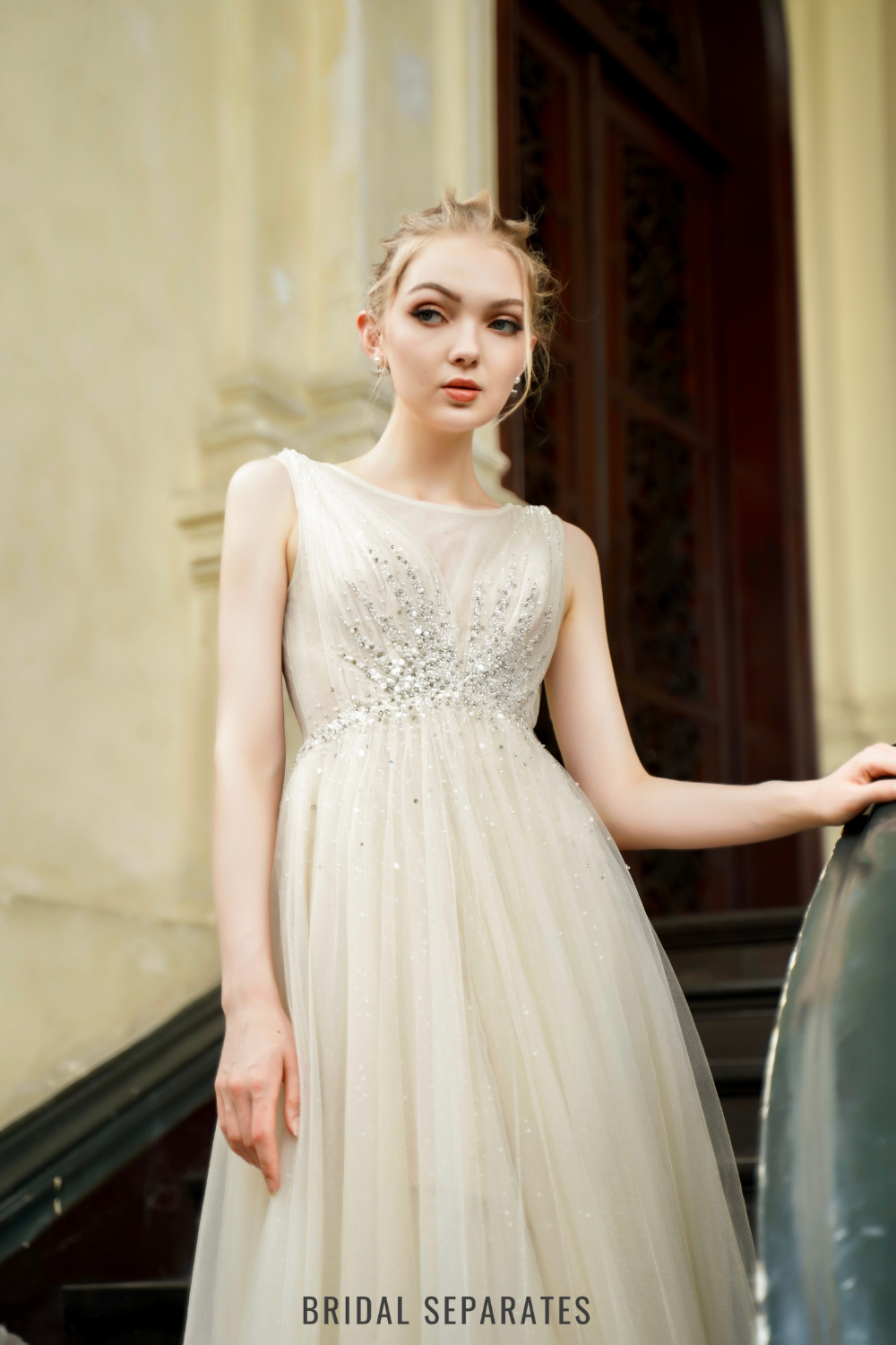 Tulle A-line Wedding Dress - Dress 41 / "Sveva"