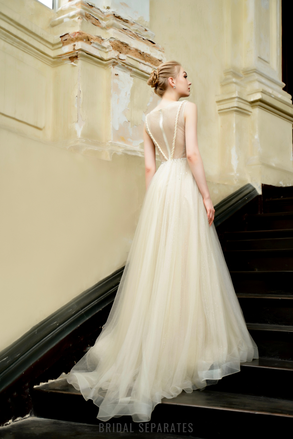 Tulle A-line Wedding Dress - Dress 41 / "Sveva"