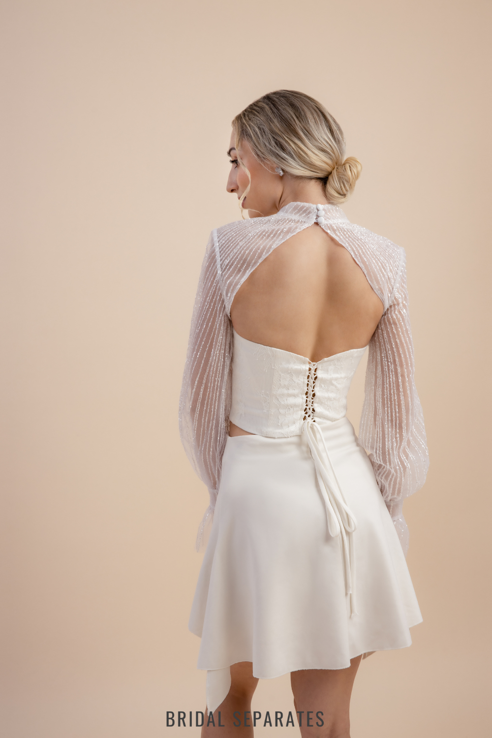 Long Sleeves Bridal Bolero / "Gladys"